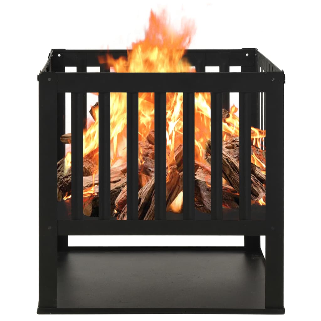 vidaXL Fire Pit 40x40x40 cm Steel