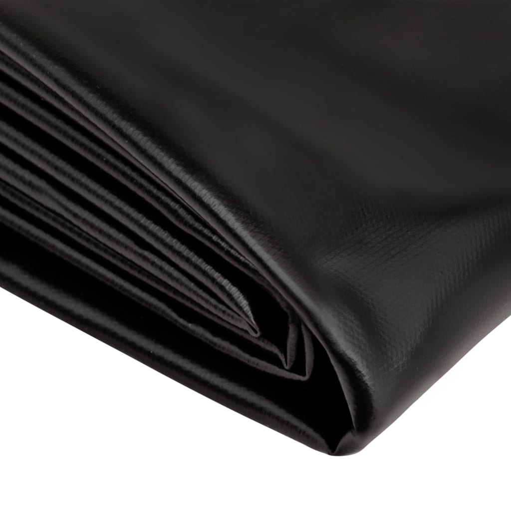Pond Liner Black 4x4 m PVC 0.5 mm